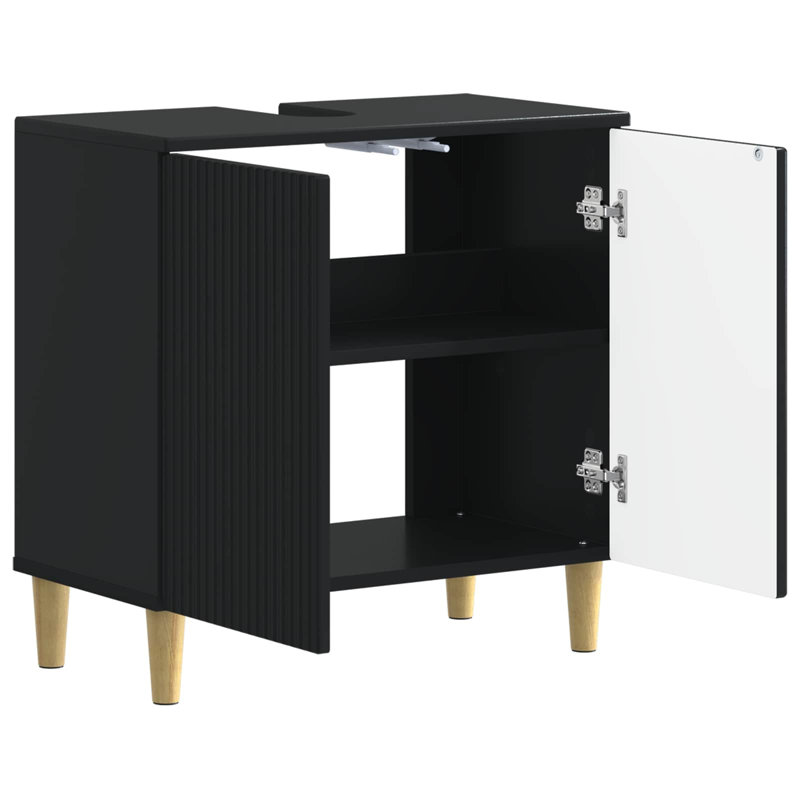 Under Sink Cabinet, Black