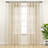 Reyna Cotton Semi Sheer Curtain Single Panel-1164048157