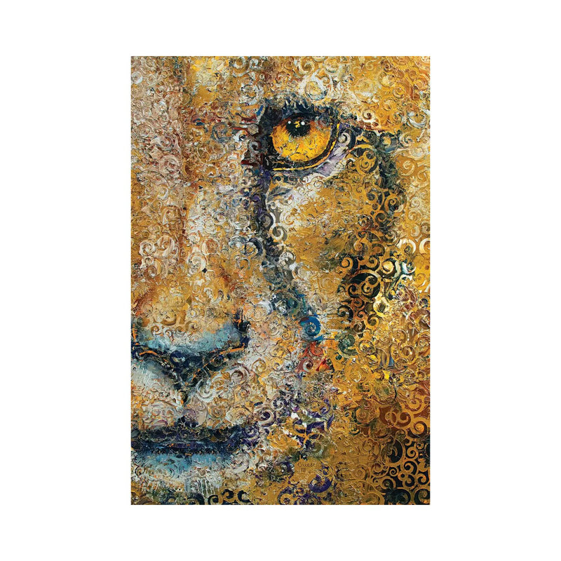 Cheetah by Michael Creese - Wrapped Canvas Painting, 45.72cm H x 30.48cm W x 1.905cm D