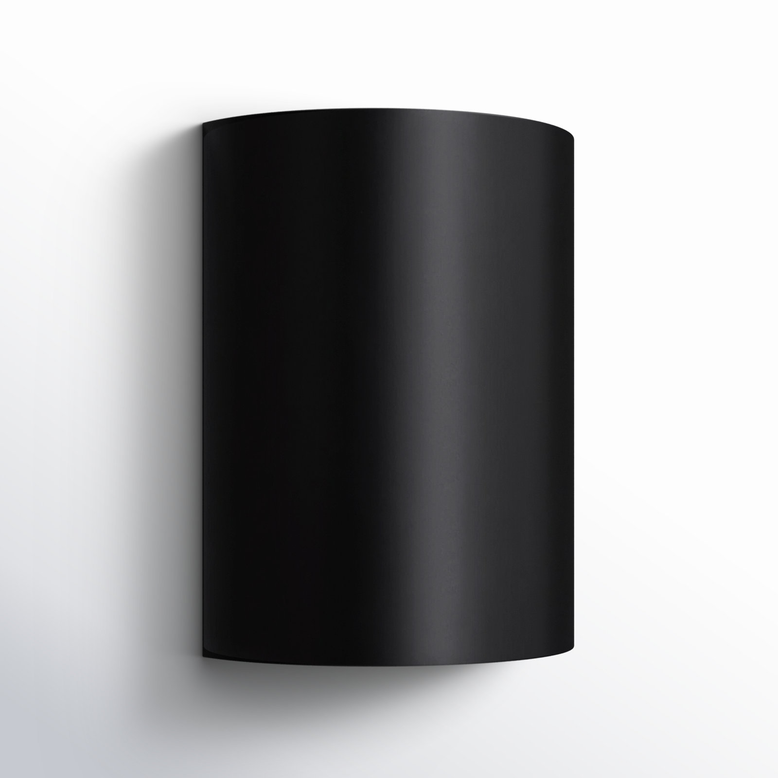 Runald Single Light Dimmable Wall Sconce, Black