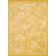 Tapis jaune à motif abstrait Kalf