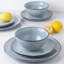 Piece Stoneware Dinnerware Set - Service for 6-114466599