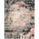 Abstract Area Rug in Pink
