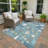 Machine Washable Indoor/Outdoor Jourdan ACN2393 Mid-Century Modern Rug-1319878220