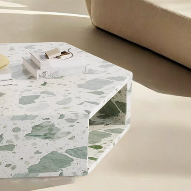 Table basse au design créatif personnalisé, Vert