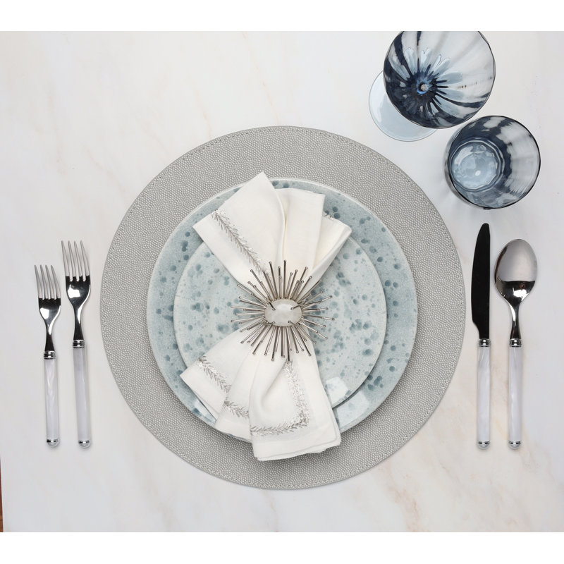 Shagreen Placemat, Elephant
