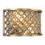 Augustine Steel Flush Mounted Sconce-29180676