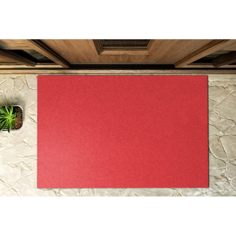 Non-Slip Outdoor Doormat, Colored