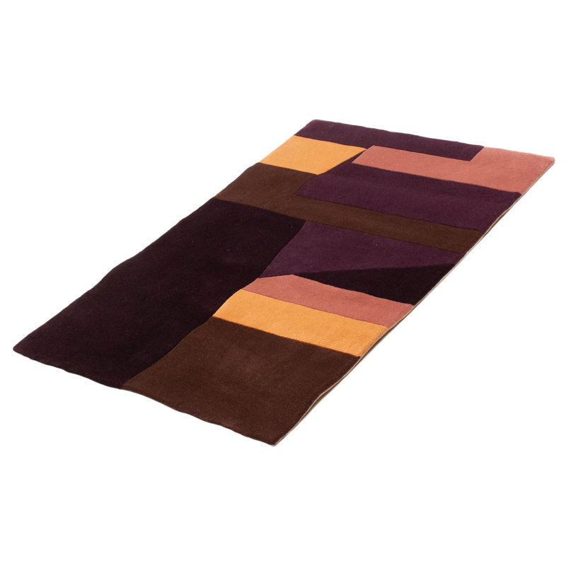 Zhibek Wool Abstract Indoor Rug