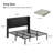 Carlyon Upholstered Platform Bed with Washable Slipcover and Under-bed Storage-92410734-92442361