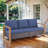 Allcot Patio Outdoor PE Wicker Sofa With Cushions-594038418-541013428