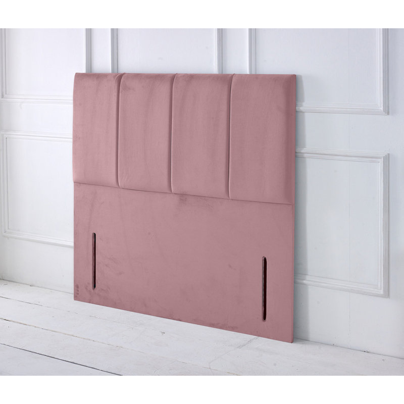 Upholstered Headboard, Single (3'), Pink