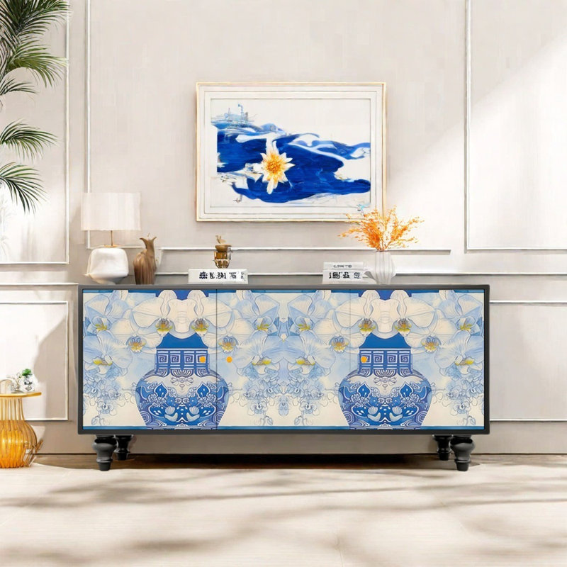 Buffet haut de gamme peint