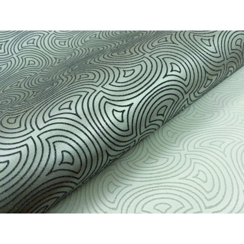 Geometric Roll, White