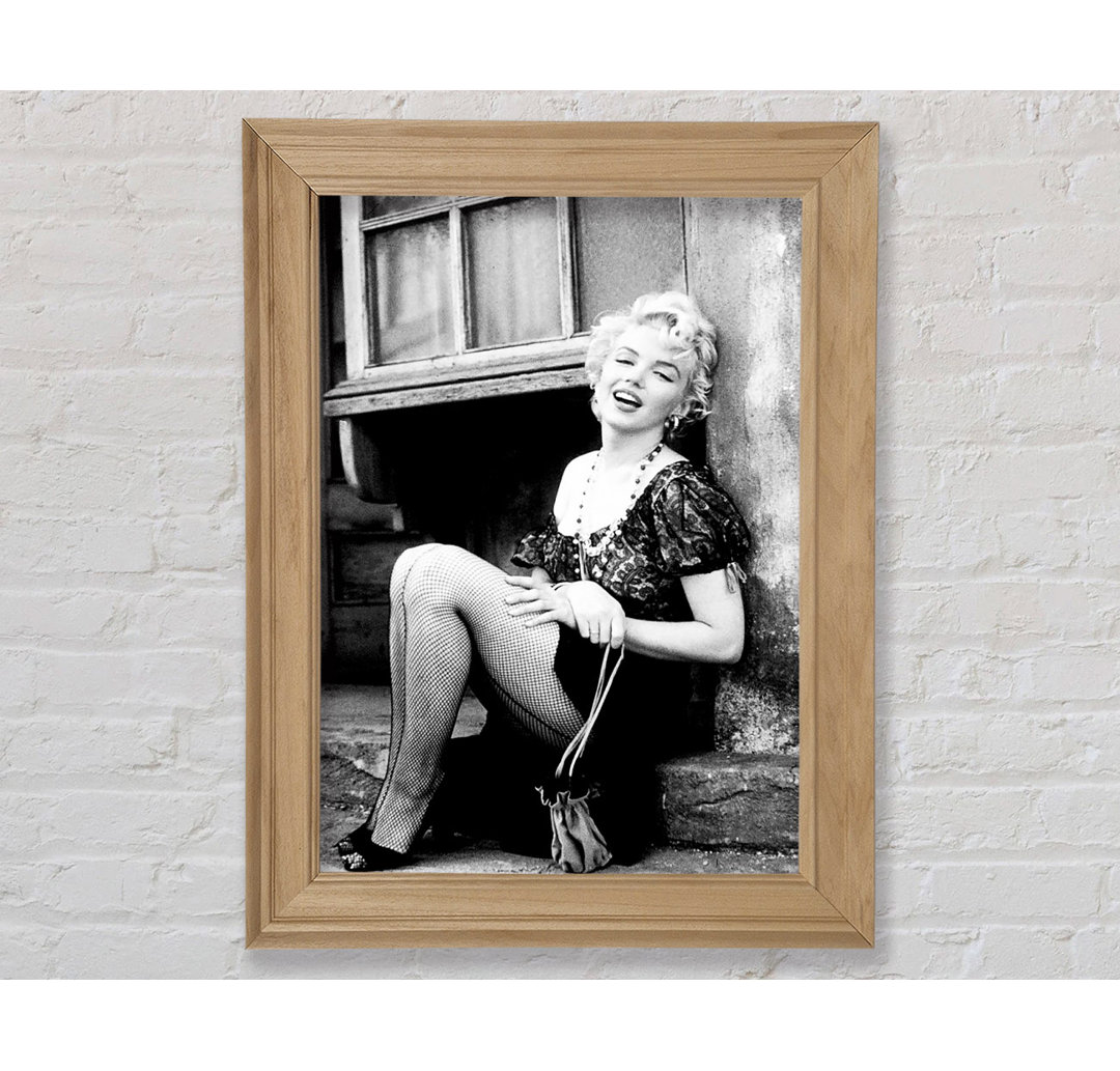 Marilyn Monroe The Bus Stop - Einzelner Bilderrahmen Kunstdrucke