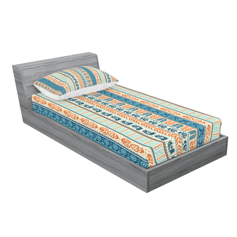 Microfiber Sheet Set, Twin XL Sheet Set with 1 Pillowcase