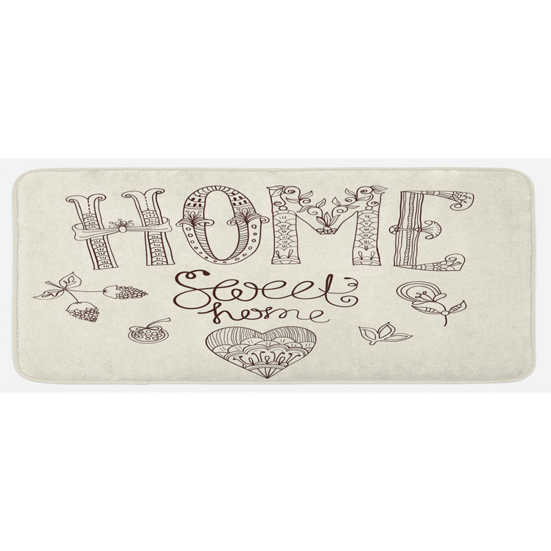 Tapis de cuisine Saying
