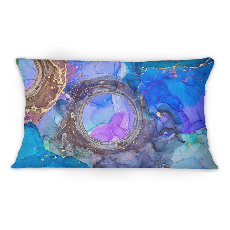 Coussin 12 "x 20" Blue Luxury