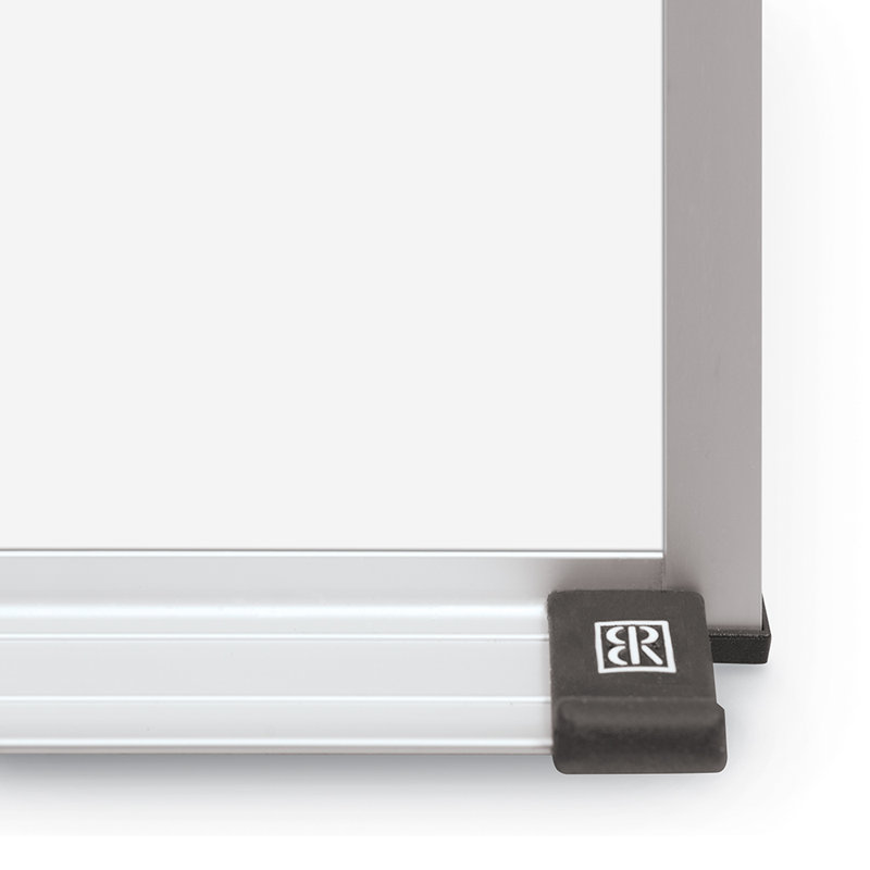 Porcelain Steel Markerboards MooreCo Yes Wall Metal Whiteboard, 48'' H x 72'' L