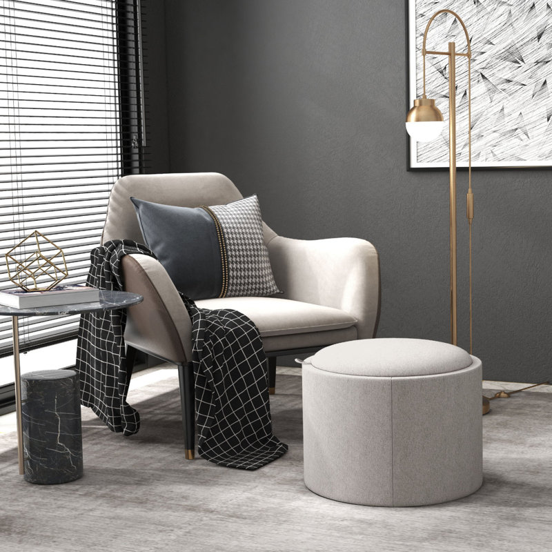 Table basse avec repose-pieds HOMcom