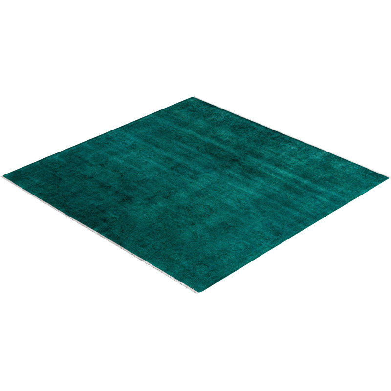 Overyed One-of-a-Kind Rectangle 6' X 6'2" Hand Knotted Area Rug