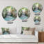 «A Sunlit Forest Alley with Tree Shadows I», art mural traditionnel en métal-68851828