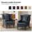 Anapatricia Genuine Leather Wing Back Armchair-75953765