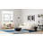 Level 72'' H 5-Tier Steel Etagere Bookcase with Asymmetric Shelving-688659785-793395881