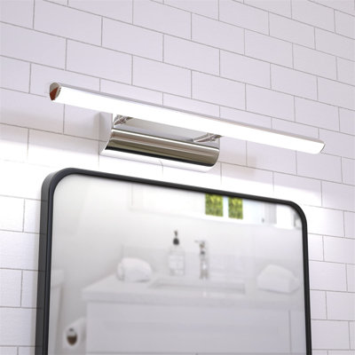 Bathroom Light 9W LED Picture Lighting Energy Saving Wall Front Lamp Cool White 6000K IP44 Waterproof LED Make Up Sconce Lights With ON/Off Switch