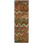 Tapis rouge / bleu / multicolore Nantucket-676394813