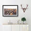 Flying over the Chicago Skyline - Picture Frame Graphic Art Print-56713652-56713655