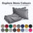 Soft Microfiber Ultrasonic Quilted Bedspread With Matching Shams-121264127-121264124