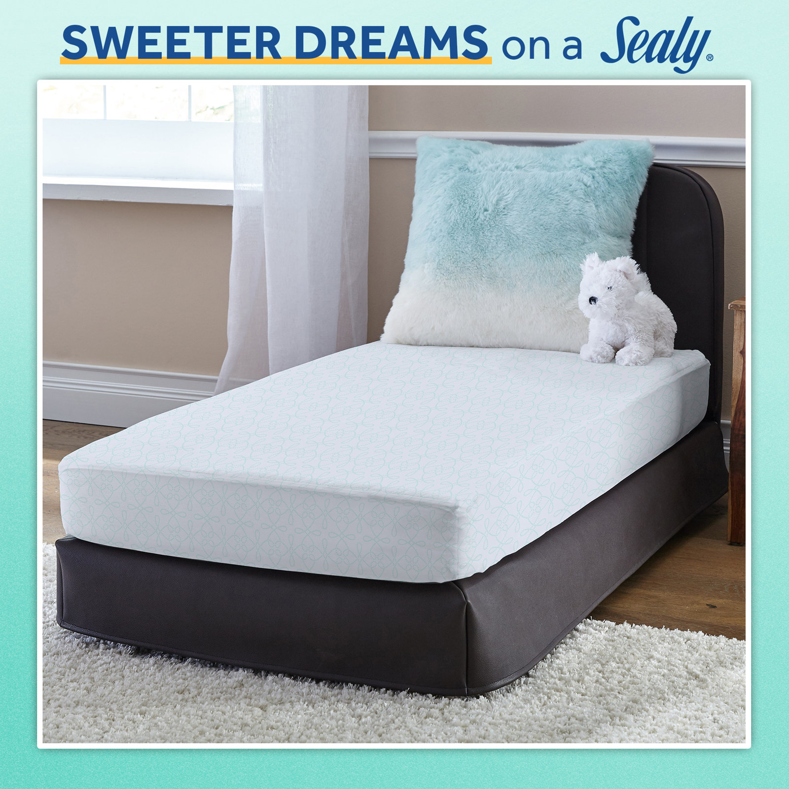 Sealy Baby Premium Firm Waterproof Crib Mattress, Mattress