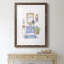 «Sketchy Bath II» - peinture encadrée-1157097761-1157097764