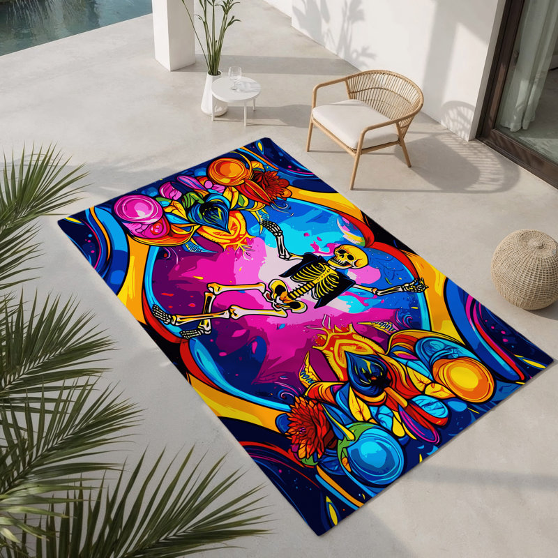 Tapis intérieur et extérieur Prism Play, Rectangle 8' x 10'