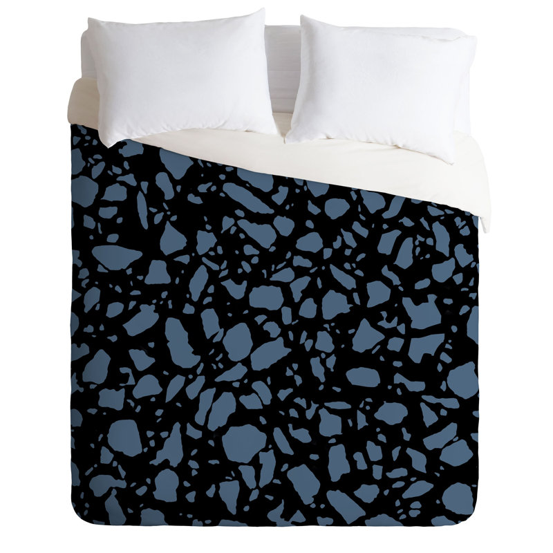Polyester Abstract Duvet Cover, Queen Duvet Cover + 2 Shams