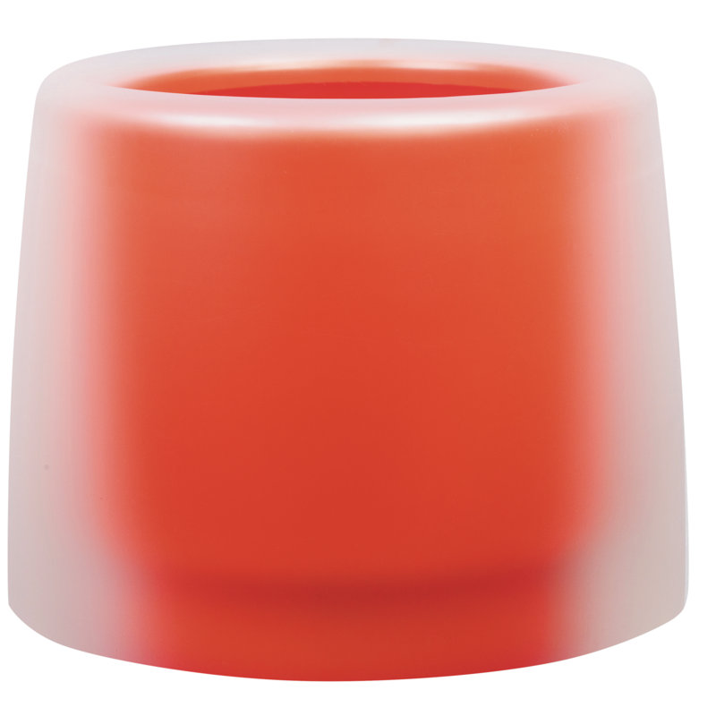 Pot Planter, 54cm H x 40cm D, Pumpkin Orange