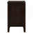 Garrett Cappuccino 2-Drawer Rectangular Nightstand-1324462715