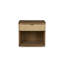 Caribe 1 - Drawer Solid Wood Nightstand