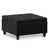 Harrison Distressed Black Faux Leather