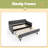 Twin Size Upholstery Daybed With Twin Size Pop-Up Trundle And USB Charging Design