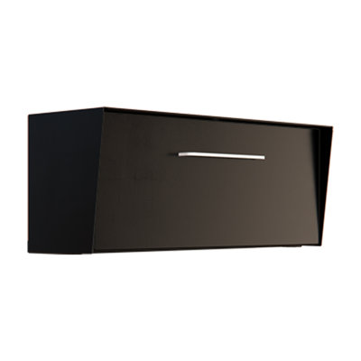 Mid-Century Modern ANGLED Wall Mounted Mailbox
