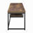 Weathered Oak And Black 1-Shelf Tv Stand