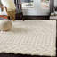 Geometric Shag Area Rug-931723740