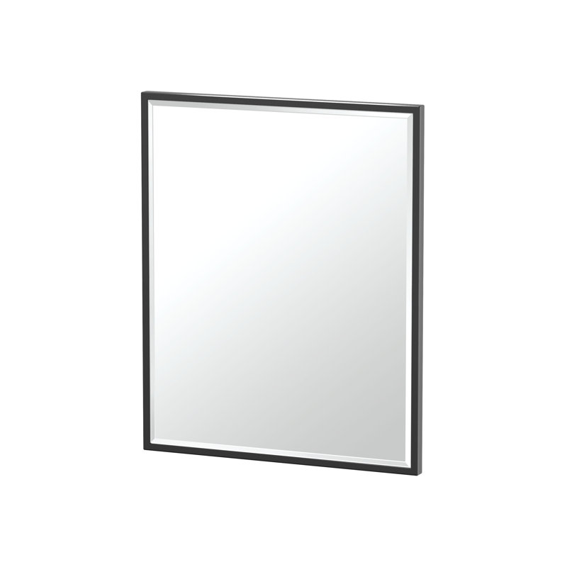 Modern Wall Mount Framed Rectangle Bathroom Vanity Mirror | Decorative Beveled Mirror  For Bedroom, Entryway, Livingroom | Mount Landscape or Portrait