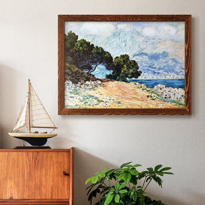 «Cape Martin in Menton» par Monet, reproduction sur toile