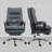 Microfibre Vibration Massage Office Chair, Dark Gray-106882791