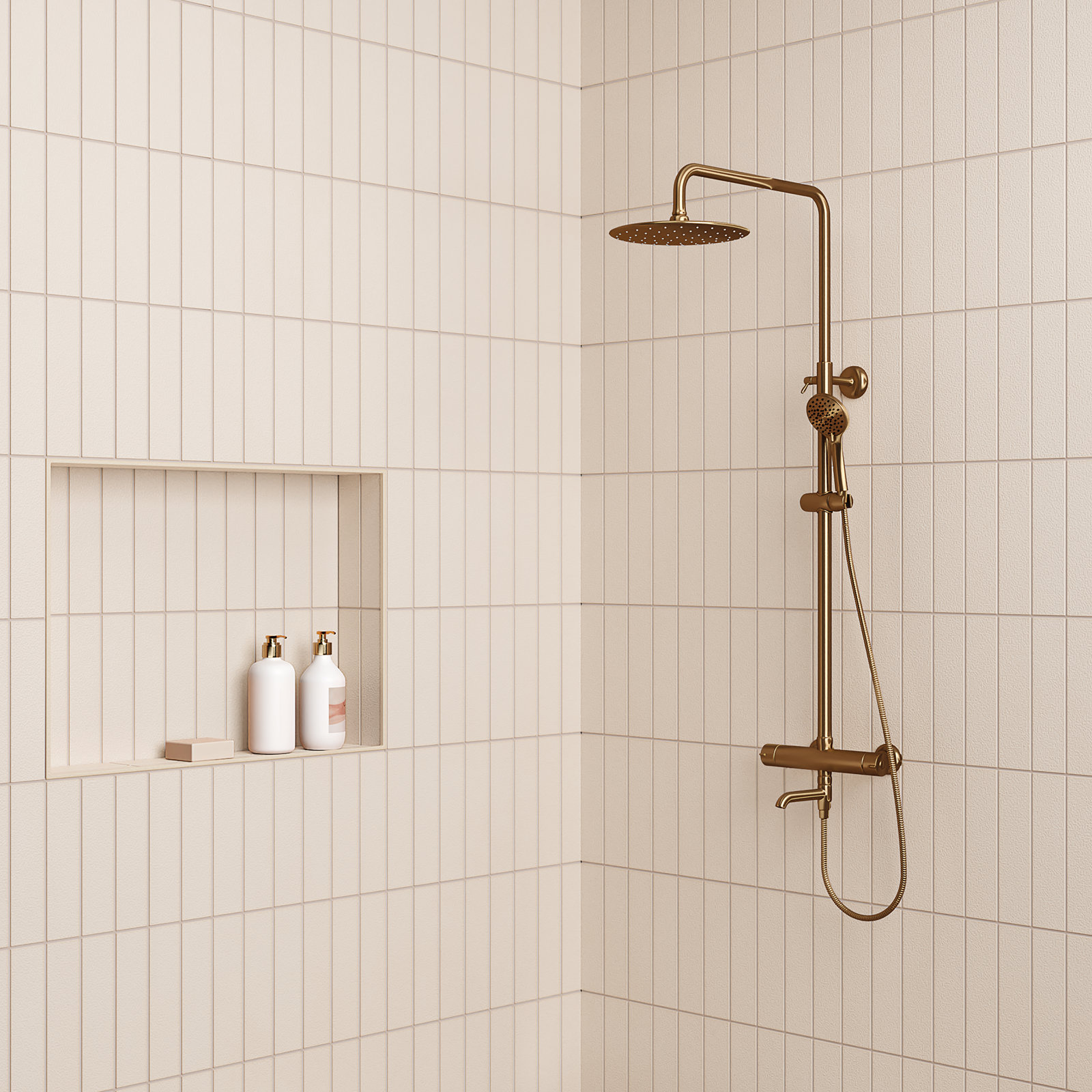 Sahara 3" x 12" Porcelain Tile, White