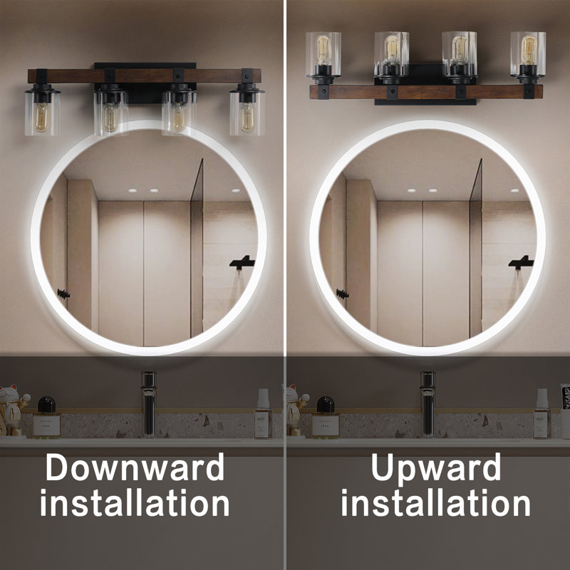 Éclairage pour meuble-lavabo 4 lumières Milica