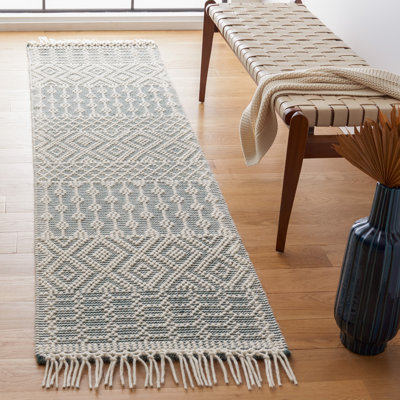 Moroccan Hand Loomed Wool Moroccan Rug